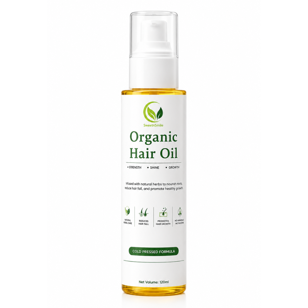 SweetnSmile Organic Hair Growth Oil (120ml)